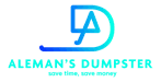 Aleman’s Dumpster Services logo