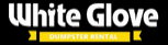 White Glove Dumpster Rental logo