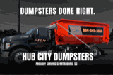 Hub City Dumpsters logo