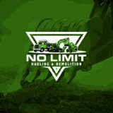 NO LIMIT HAULING & DEMOLITION logo