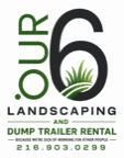 Our 6 Landscaping and Dump Trailer Rental logo