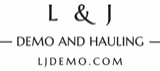 L & J Demo and Hauling logo