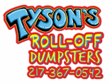 Tyson's Roll Off Dumpsters & Disposal logo