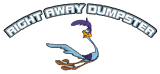 Right Away Dumpsters logo