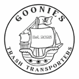 Goonies Trash Transporters logo