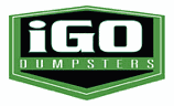 iGO Dumpsters logo