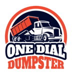 One Dial Dumpster logo