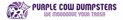 Purple Cow Dumpsters logo