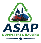ASAP DUMPSTERS & HAULING logo