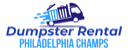 Dumpster Rental Philadelphia Champs logo