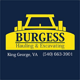 Burgess Hauling & Excavating logo