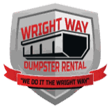 Wright Way Dumpster Rental logo