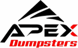 Apex Dumpsters logo