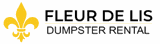 Fleur De Lis Dumpster Rental logo