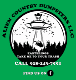 Alien country dumpsters LLC logo