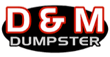 D & M Dumpster Rental logo