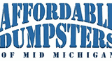 Affordable Dumpsters of Mid Michigan logo