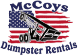 McCoys Dumpster Rentals logo