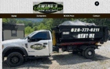 Ewing's Dumpster Service logo