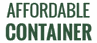Affordable Container logo