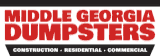 Middle Georgia Dumpsters logo