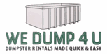 WE DUMP 4 U logo