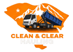 Clean and Clear Hauling logo
